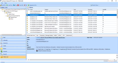 SysTools Outlook PST Viewer